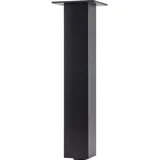 smausrom Tischfuß 70 x 70 x 420 mm Aluminium schwarz