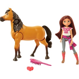 Mattel DreamWorks Spirit Reitabenteuer Set mit Lucky & Pferd