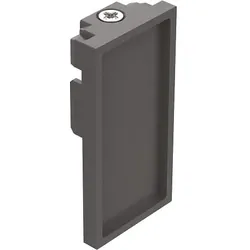 Ideal Lux Endkappe EGO END CAP HIGH SENZA FORO, schwarz IDEA-267227