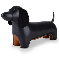 Züny Buchstütze Dackel schwarz-tan