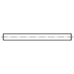 DIN976 Gewindestange 4.8 blank