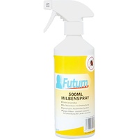 Futum Milben-Spray hochwirksam gegen Hausstaubmilben & Milben Eier 500 ml Milbenspray