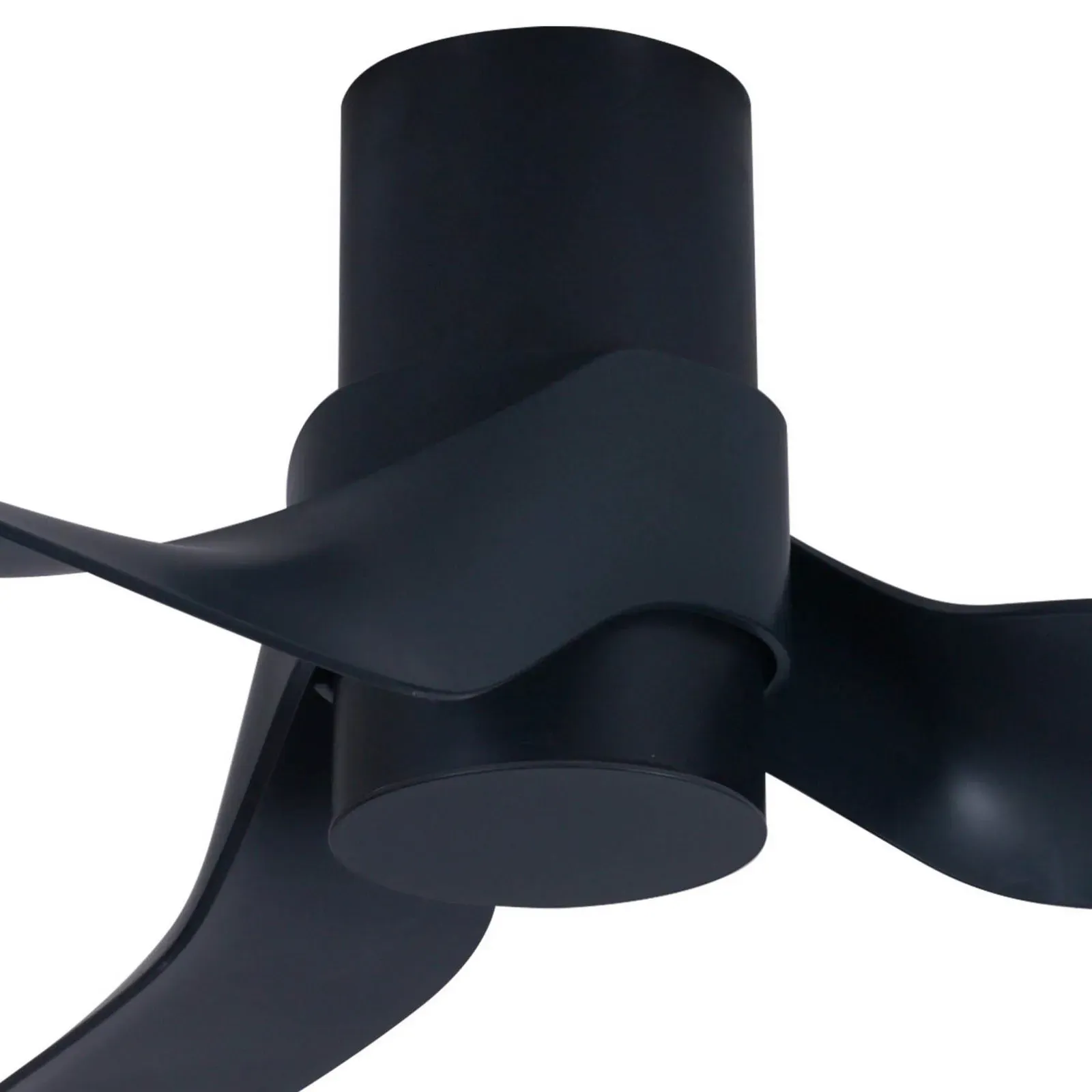 Nautica Deckenventilator mit Licht, schwarz, leise - Beacon Beacon Lighting, Nautica, dimmbar, Schwarz, für Wohnzimmer, Kunststoff, Modern - 30
