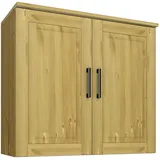 Home Affaire Hängeschrank HOME AFFAIRE "Meliss", natur, B:80cm H:75cm T:36cm, Massivholz, Schränke, Hängeschrank, aus massiver Kiefer, Breite 80 cm, Soft-Colse-Funktion