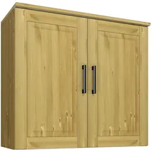 Home Affaire Hängeschrank HOME AFFAIRE "Meliss", natur, B:80cm H:75cm T:36cm, Massivholz, Schränke, Hängeschrank, aus massiver Kiefer, Breite 80 cm, Soft-Colse-Funktion