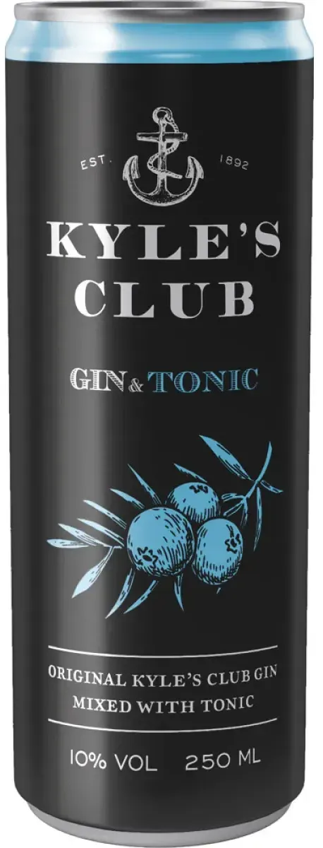 Kyle's Club Gin & Tonic 10% vol. 0,25 l