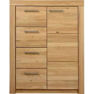 Kommode Anrichte Sideboard in Wildeiche teil-massiv, geölt 3442-33-44/46