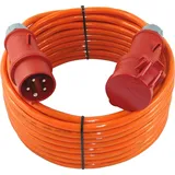 maxgo® CEE PUR Verlängerung H07BQ-F 5G4 5x4 32A MENNEKES 50m Elektro-Kabel, (5000 cm)