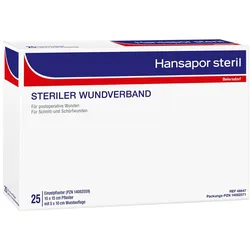 Hansapor steril Wundverband 10x15 cm