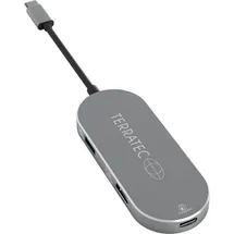 Terratec Connect C5 USB-C Adapter HDMI/USB 3.0 Silber