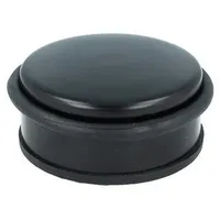 MS Beschläge Bodentürstopper Schwarz 5 cm