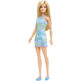 Barbie Puppe mit Blumenkleid (HGM59)