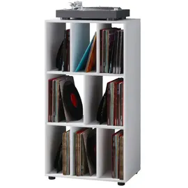 VCM Schaltino Regal 60 x 36 x 115 cm Weiß