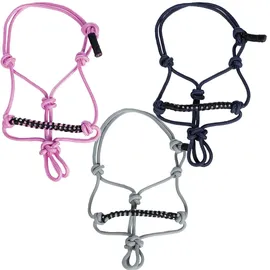 HKM Knotenhalfter Hobby Horsing rosa