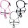 HKM Knotenhalfter Hobby Horsing rosa