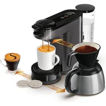 Philips Senseo Switch 3-in-1 Base+ HD6593/20 Cashmere Grey