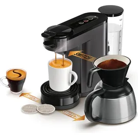 Philips Senseo Switch 3-in-1 Base+ HD6593/20 Cashmere Grey