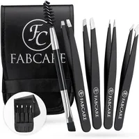 FabCare Augenbrauen Pinzetten Set