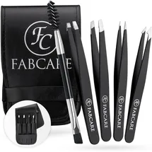 FabCare Augenbrauen Pinzetten Set