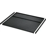 SOTech Ninka eins2vier Deckelplatte + Deckelführungsleiste für Korpusbreite 600 mm dunkelgrau, Seitenstärke 16 mm Abfalltrennsystem Abfall von SOTECH