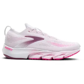Brooks Glycerin Flex Damen White/Cyber Pink/Argyle 42.5