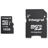 Integral microSDHC UltimaPro 16GB  Class 10 UHS-I + SD-Adapter
