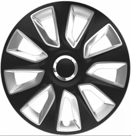 Radkappen Versaco Stratos RC Schwarz / Silber - 15