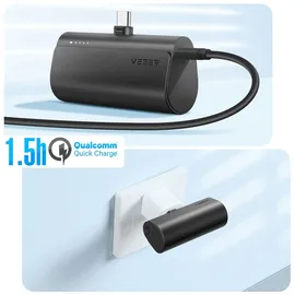 VEGER PlugON-C Lithium-Ion (Li-Ion) 5000 mAh Schwarz