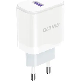 DUDAO A20EU USB-A 18W wall charger – - USB-C - Weiß
