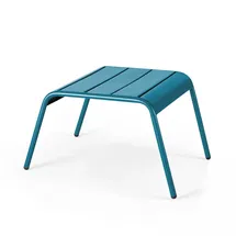 Oviala Gartenhocker 44 x 30 x 40 cm Blau