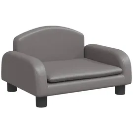 vidaXL Hundekorb 50 x 40 x 30 cm grau