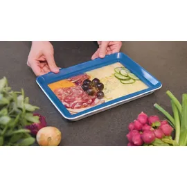 Livington Flex & Fresh Frischhalteplatten 2er-Set - Aufschnittbox Kühlschrank
