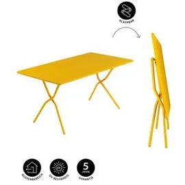 Lafuma Klapptisch 140 x 80 x 72 cm Miel/Honiggelb