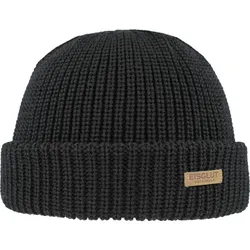 Eisglut Herren Major Merino Mütze - SCHWARZ