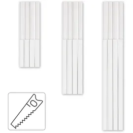 Hama Kabelkanal Selbstklebend Halbrund 100 cm x 1,1 cm x 1 cm Weiß