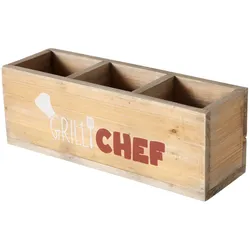 BOLTZE Aufbewahrungsbox Grillzeit 28 x 10 cm