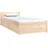 vidaXL Bett mit Schubladen 90 x 200 cm Braun
