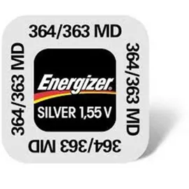 Energizer 364 / 363 Uhrenbatterien 1,55 V 23mAh 364/363 Uhr Batterie