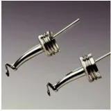 ich-zapfe Ausgießer Metall Silber 28 mm und 31,5 mm Gewinde
