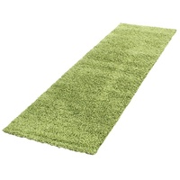 Teppich Hochflor Teppich Lux Grün, Teppich Boss, Läufer, Höhe: 30 mm grün