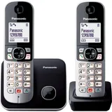 Panasonic Telefon DECT-Telefon Anrufer-Identifikation Schwarz