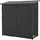 casa.pro Brennholzregal Yakutat Metall 185 x 70 x 180 cm Schwarz