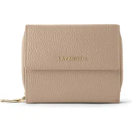lazarotti Bologna Geldbörse Damen Portemonnaie beige