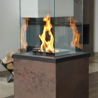 Kratki Terrassenheizer Patio Quarzsinter Oxide Moro manuelle Steuerung 8,2kW