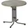 ACAMP Piazza Gartentisch Ø 80 x 72 cm anthrazit/cemento klappbar 56628