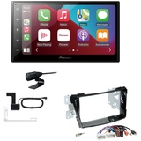 EHO Pioneer SPH-DA160DAB 2-DIN Autoradio CarPlay Android Auto Bluetooth DAB USB passend für Hyundai i40 ab 2011 Klavierlack schwarz