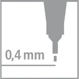 Stabilo Fineliner - point 88 schwarz