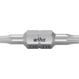Wiha Bit Set Doppelbit TORX 10-tlg. in Box Torx T10, T15 Bit 30 mm