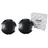 Fiat Nabendeckel 2 x für Fiat 500 51884863 Schwarz Chrom