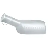 DocMed Urin-Flasche Urinflasche eckig, für Männer (Spar Set, 1 St., Urinflasche, Hygienisch, Desinfizierbar), Ideal für den privaten oder Pflegebereich